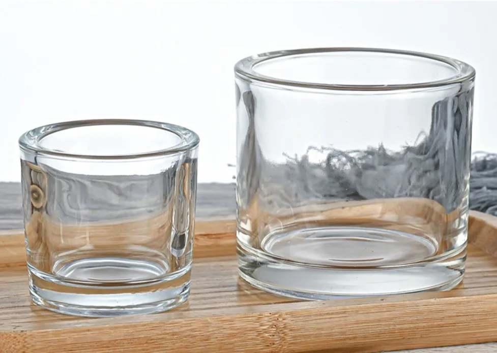 Clear Glass Tealight Candle Holder Glass Votive Candle Holders Bulk