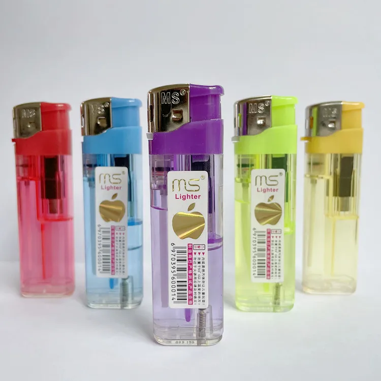 Ms Lighter Factory Disposable Gas Lighter Plastic Cigarette Electric