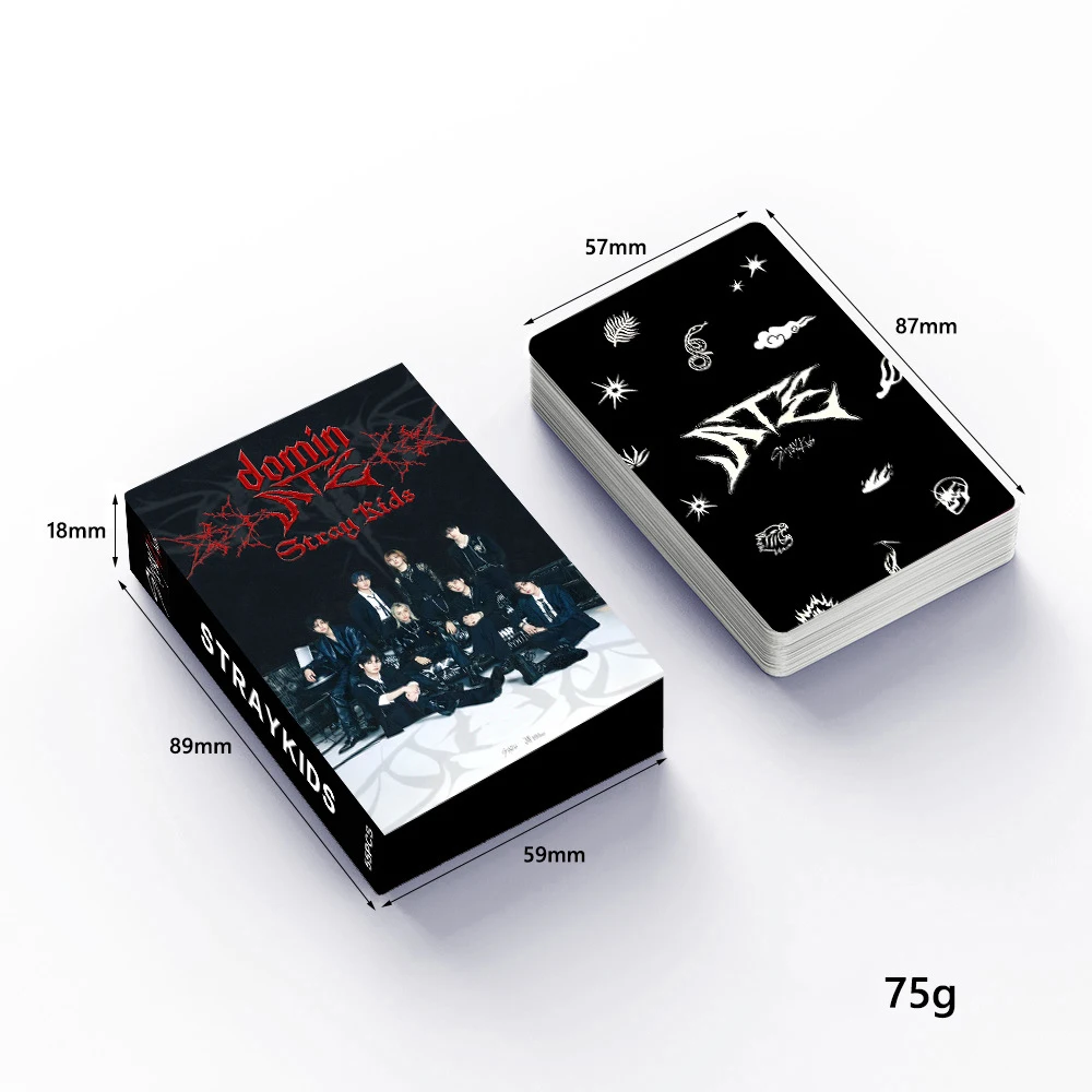 Collect 55pcs/set KPOP Straykids Domin ATE Album LOMO Cards