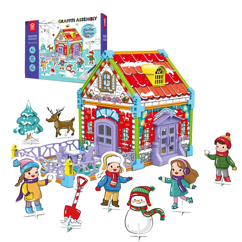 

3D Paper Model,3 Boxes, As photo