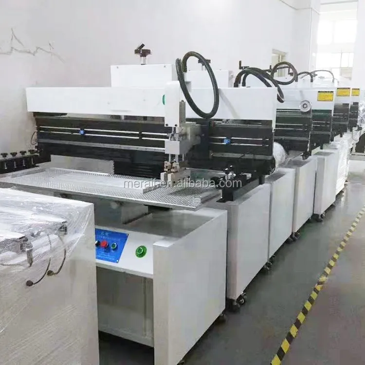 Factory Price Semi-automatic PCB Stencil Printing Machine SMT Solder Paste Printer 1.5m smt Screen Printing Machine
