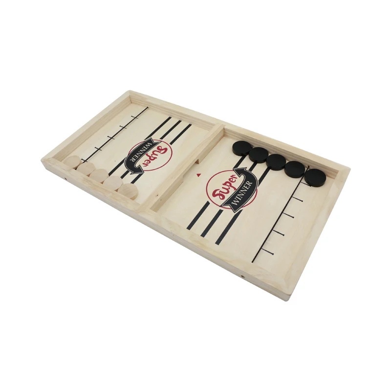 Fast Sling Puck Game,Table Desktop Battle Ice Hockey Game/ Winner Board