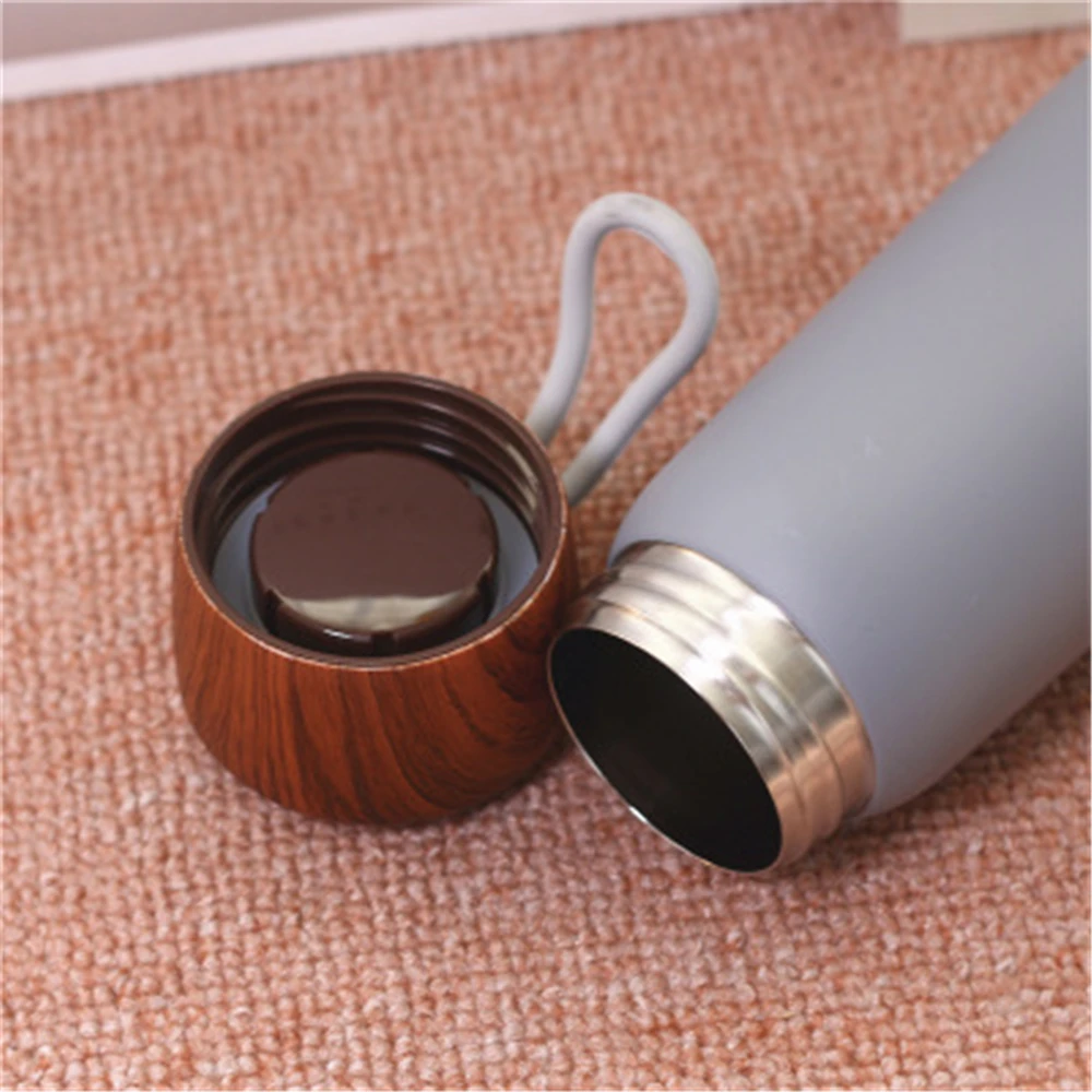 Creative Korean Version Water Bottle Vacuum Insulated Stainless Steel Thermos Cup Buy Custom