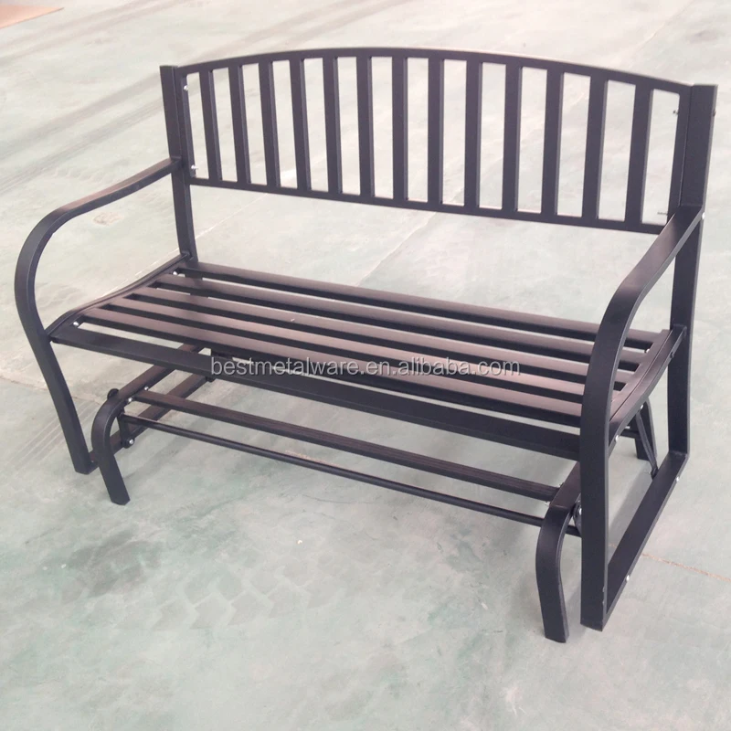 Dreaming Powder Coating Steel Slats Glider Bench Buy Rocking Chair,Glider Bench,Glider Chair