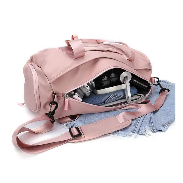 pink gym backpack