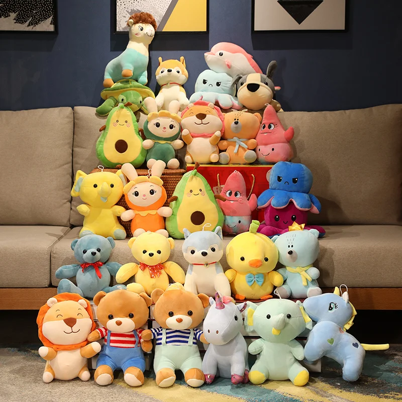 Plush Toy Manufacturer Peluches Al Por Mayor Custom 10cm Claw Machine