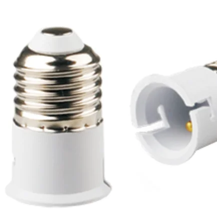 E27 to B22  Screw Base Socket Lamp Holder Light Bulb Converter Adapter