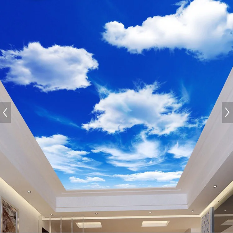 OEM Acoustic ceiling panel design barrisol stretch ceiling 3d pvc stretch ceiling