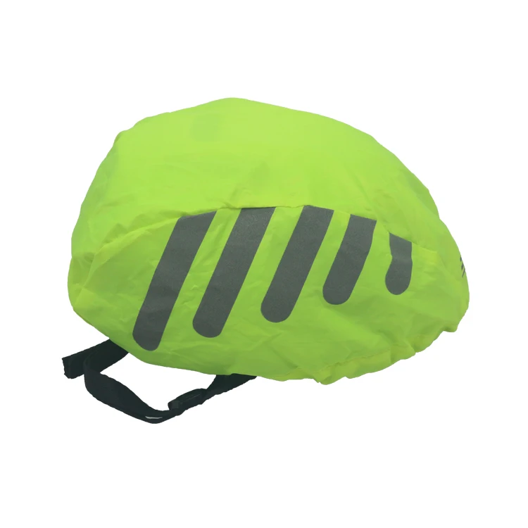 
High quality Polyester Reflective Waterproof Bike Accessories Bicycle Helmet Rain Cover 