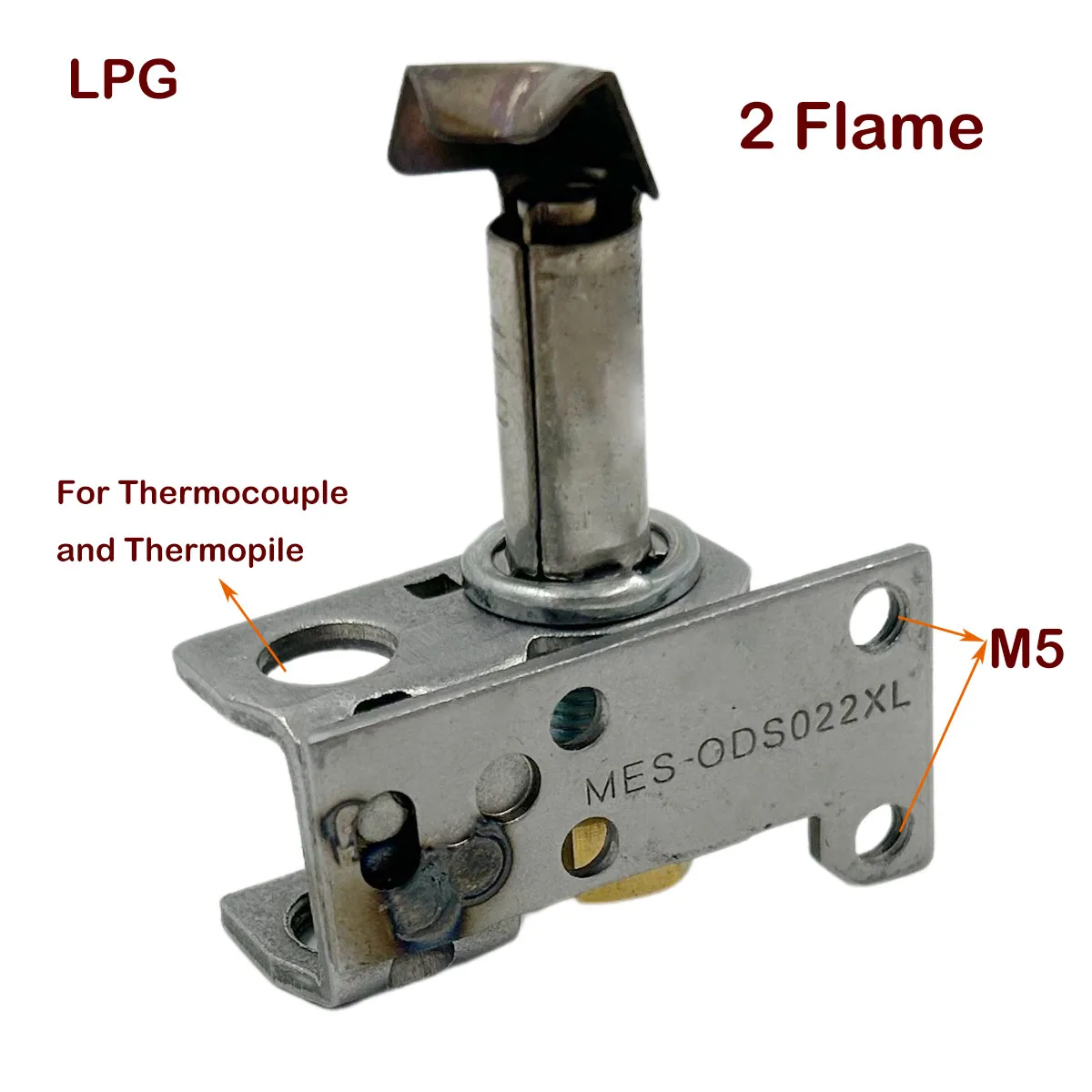Water Heater Pilot Burner With Thermocouple & Tubing – LP Gas Replacement Kit