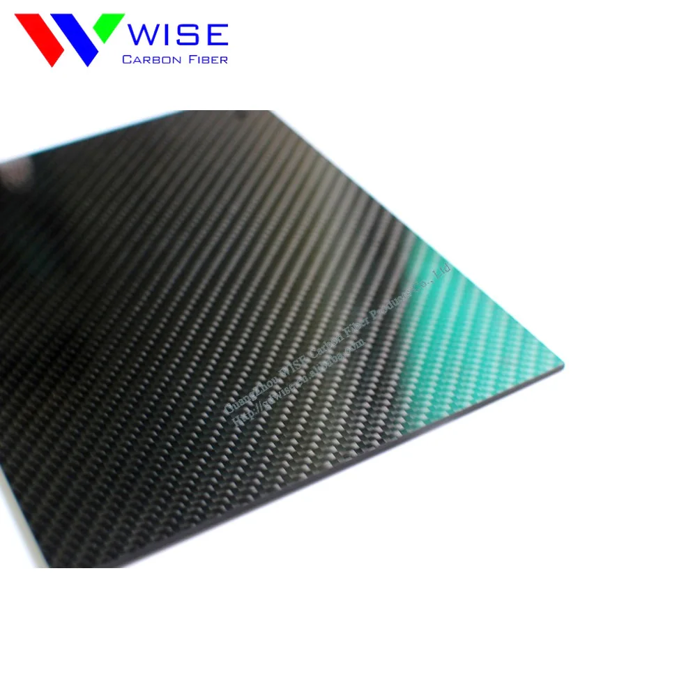 3k Glossy Matte Carbon Fiber Plate Panel Sheet 2mm 3mm 4mm 5mm 6mm 7mm