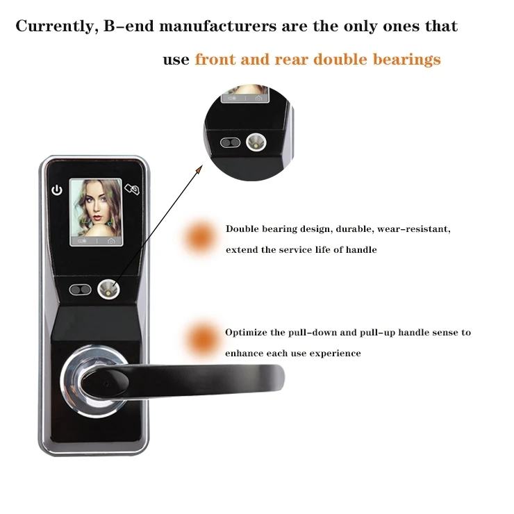 Face Recognition Password Door Lock Household Security Anti-theft Electronic Lock