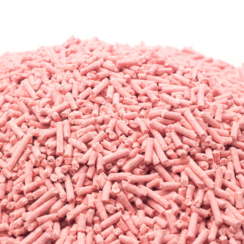 2022 Water Absorption Flushable Classic Cat Litter Wheat Starch Tofu