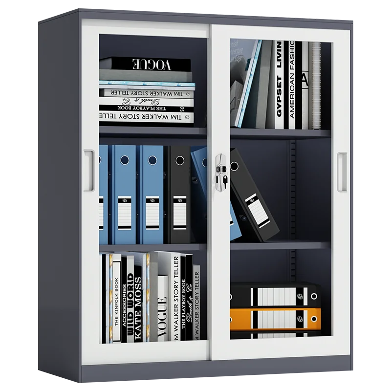 Moq20 Venta Caliente Práctica Puerta Corredera Del Gabinete De Archivo