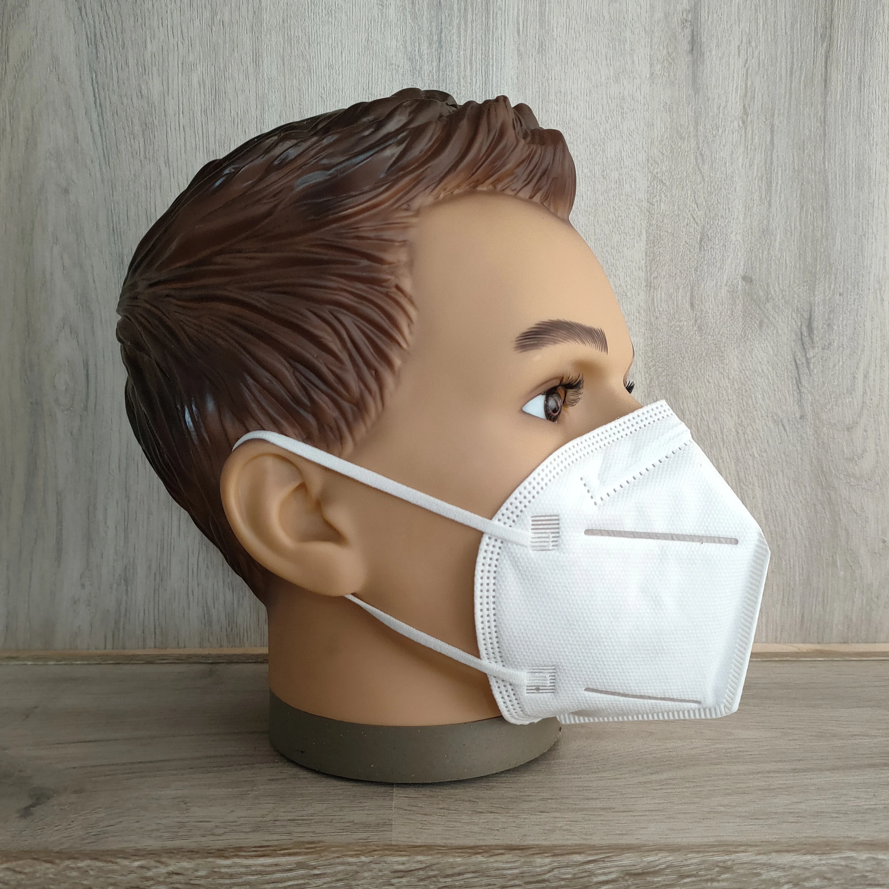 disposable kn95 earloop type 5 layer folding mask