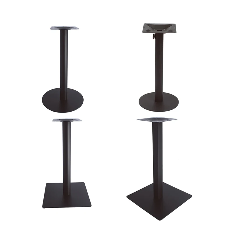 F Type Black Painted Table Leg For Office Table Office Coffee Bar