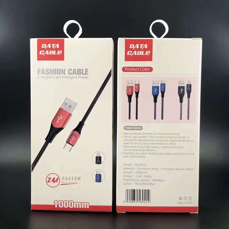 led data and charge cable