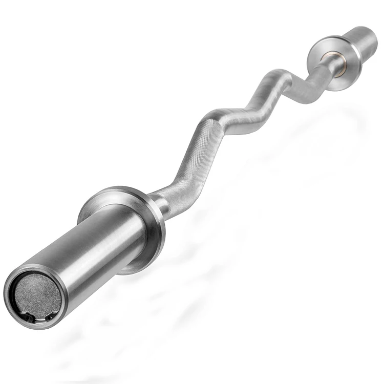 47 Inch Ez Curl Bar For Bicep Curls And Triceps Extensions Buy Ez