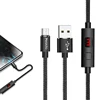 Drop Shopping Timed Power Off Mobile Phone Cable Line 2.4A Charger Micro Data Usb Cable
