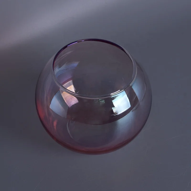 Transparent Glass Candle containers votive candle Holder home Decor wholesales