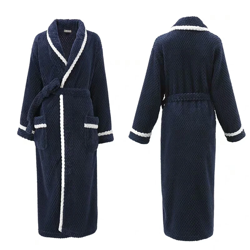 Super Soft Cheap Adults High Quality Soft Bathrobe Jacquard Solid