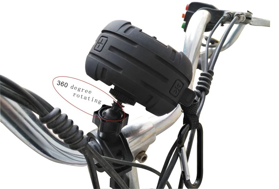portable 5W bass sound colorful led bicycle bluetooth speaker wireless outdoor IPX8 waterproof bluetooth speaker - ANKUX.COM