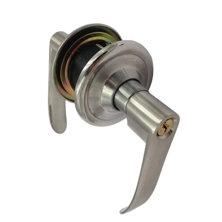 2 Inch Backset French Accordion Connecting Door Handle Lock With Handle