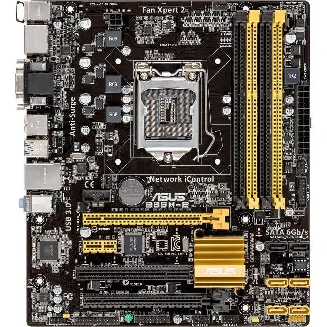 ASUS B85M-G/G PLUS Motherboard - 4th Gen, Micro-Atx, 32GB RAM