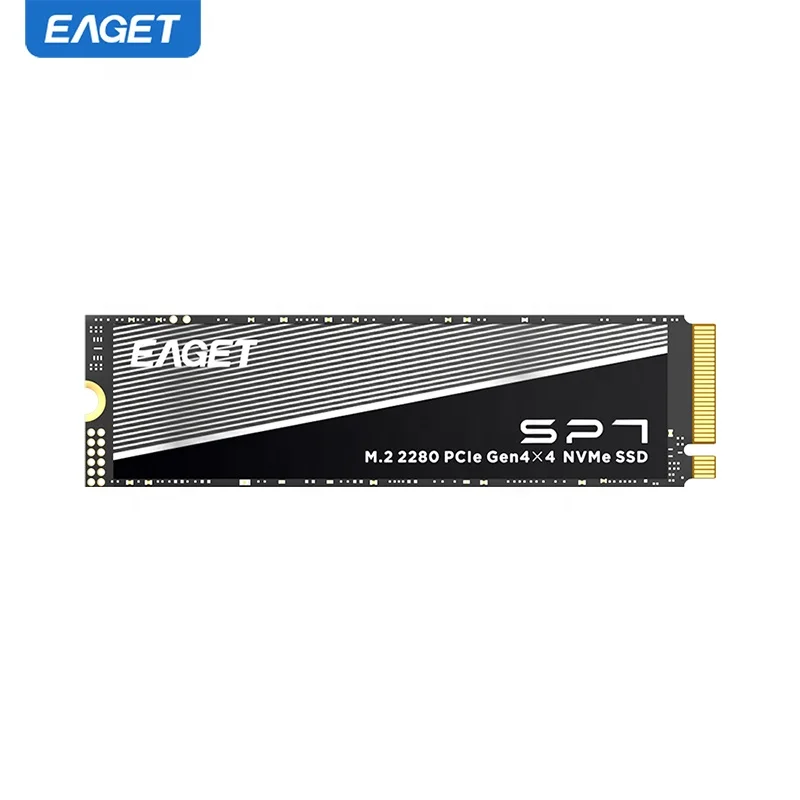 EAGET 1TB/2TB/4TB NVMe M.2 SSD, PCIe 4.0, 7400MB/s, Internal Solid