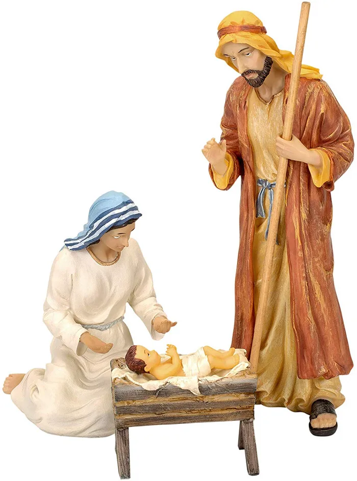 Polyresin/resin Nativity Scene Set Set Of 11 Nativity Figurines With