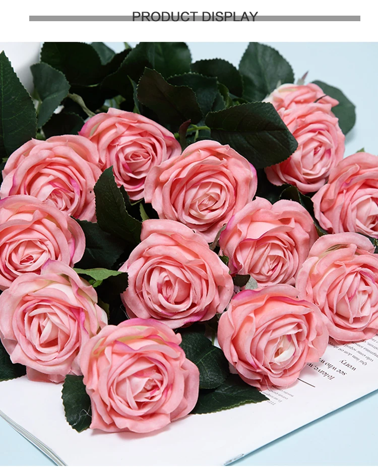 Artificial Tea Rose Flowers Wholesale Artificial Tea Rose Flower Latex Artificial Wedding