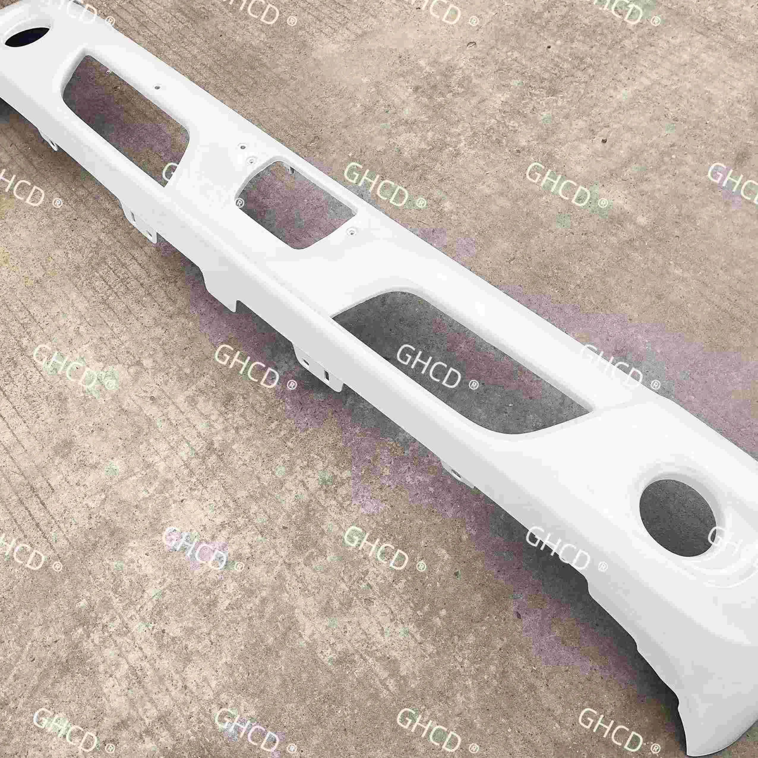 product ghcd high quality japanese truck body part new white narrow bumper for hino 300 high end plastic design-2