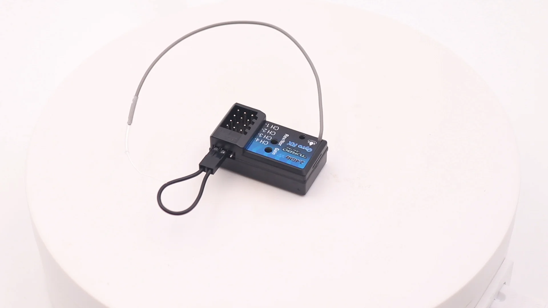 Rx49 4ch Waterproof Receiver With Gyro For Turbo Racing Rc Transmitter