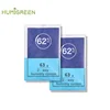 RH62% 63g two 2-way fiber humidity control pack bag paper sheet piece card moisture stabilizer for herbal flower weed buds