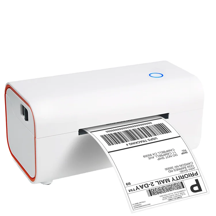 Soonmark M4202 Used 4-Inch Portable Thermal Label Maker USB