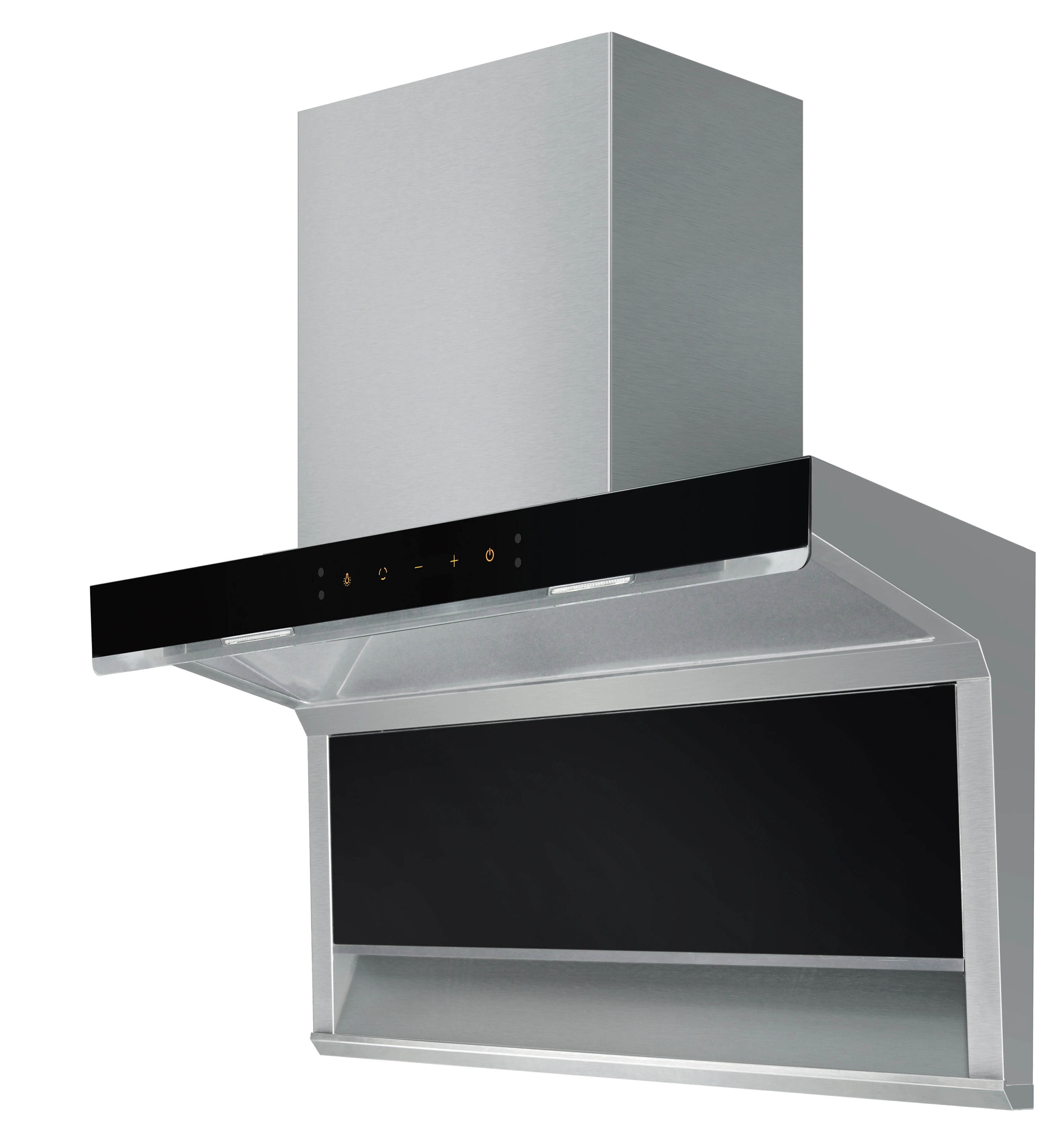 Longbank LB- L6-3 Range Hood Glass Kitchen Hood Kitchen Appliance island range hood