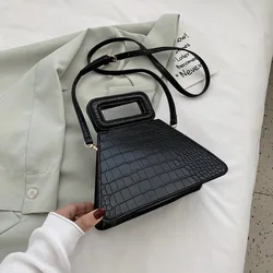 2020 new trendy net red fashion high-quality retro handbags crocodile pattern bags ladies handbags luxury ladies bags