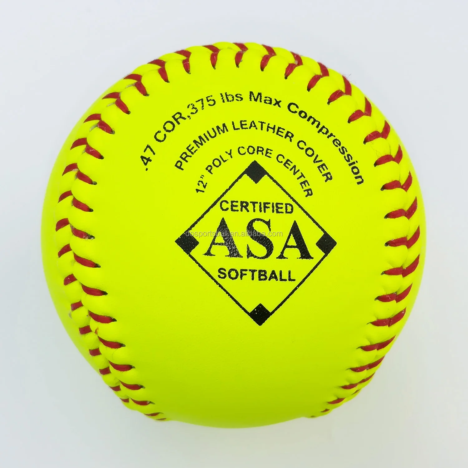 Wilson ASA Fast-Pitch 30cm Leather Softball (Pack of 12)並行輸入