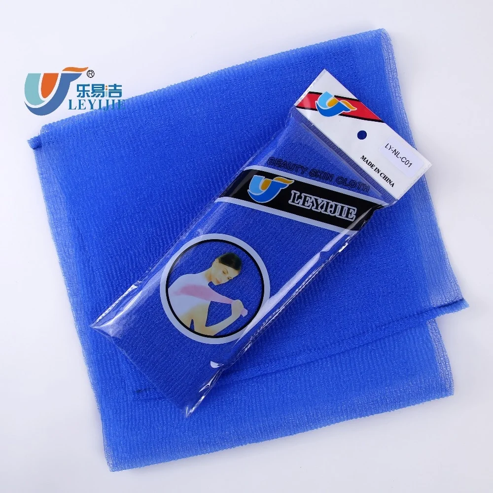 Super Quality 100 Nylon Japanese Disposable Body Wash Cloth Bath Towel