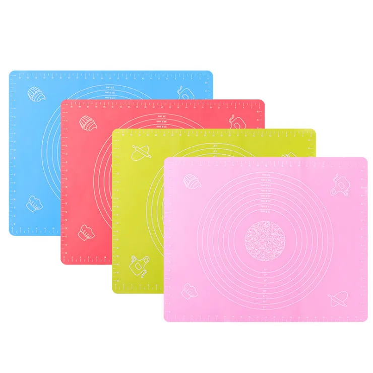 70*70 Cm Silicone Bpa Free Non Stick Silicone Baking Mat For Pastry