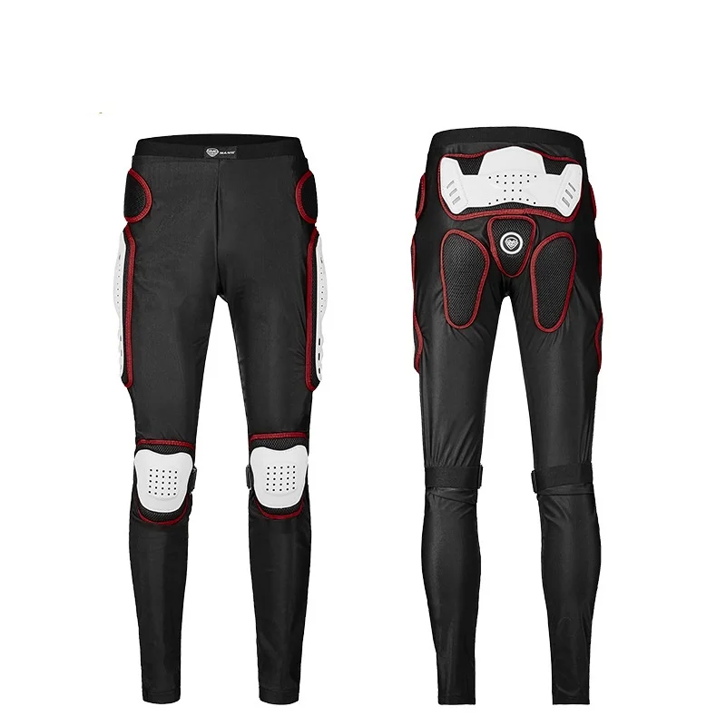 Breathable Hip Protector Motorcycle Protective Trousers Men Armor Pants