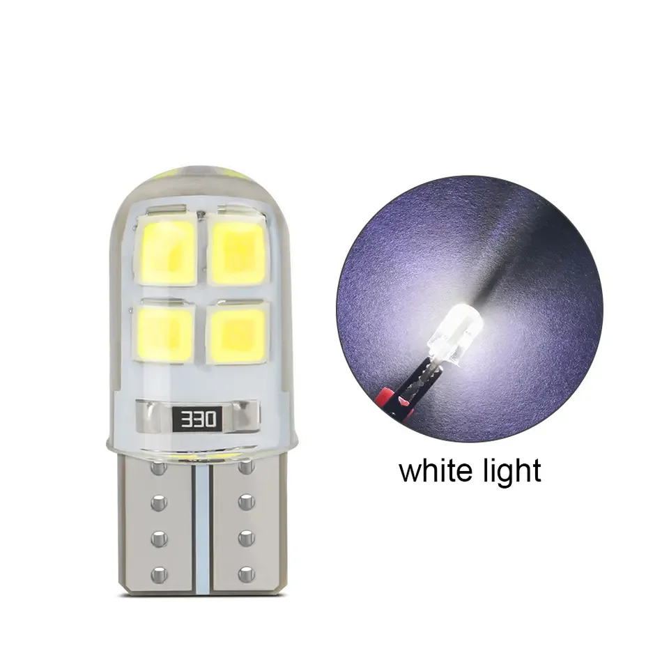 Автомобильные лампы A80 T10-2835 8SMD (White+Blue)