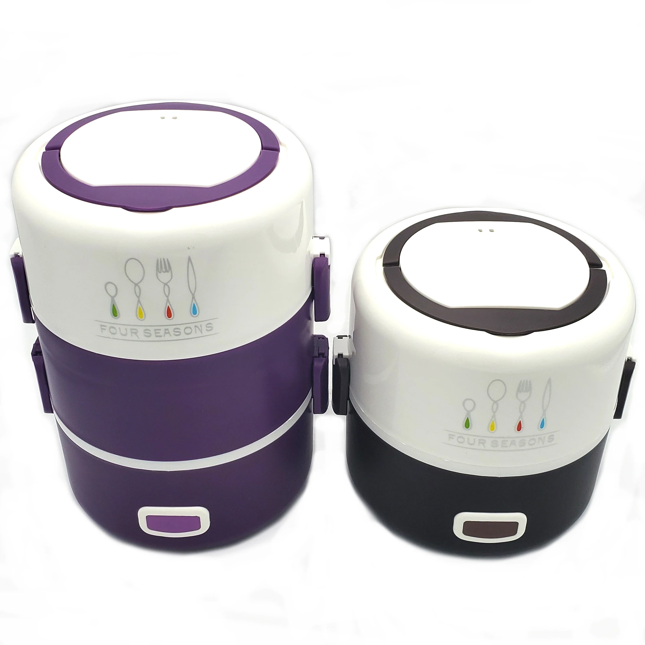 
Electric 2000ML Lunch Box Food Heater Stainless Steel for Car and Home High Quality 110V 220V Kitchen 