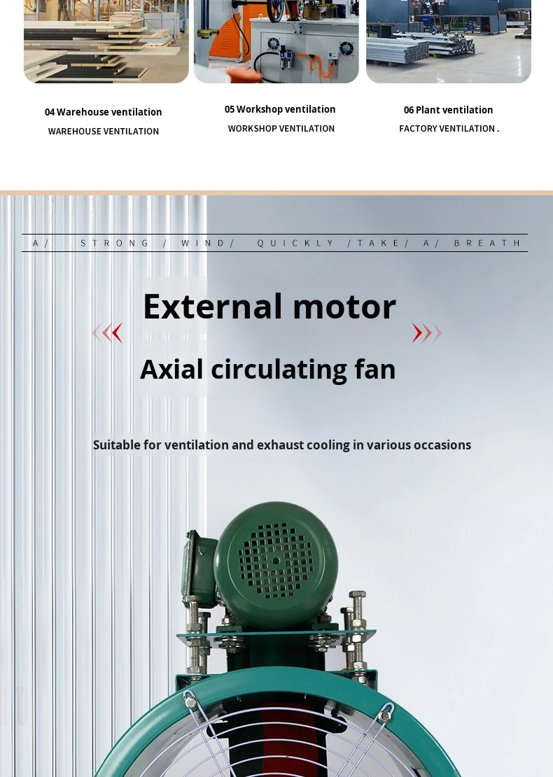Axial Flow Fan, Kt40, 380V - detail 16
