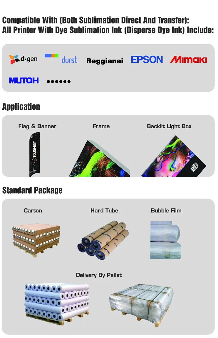 FR B1 170g Anti-crease Samba Textile Non-PVC Glossy Backlit Fabric