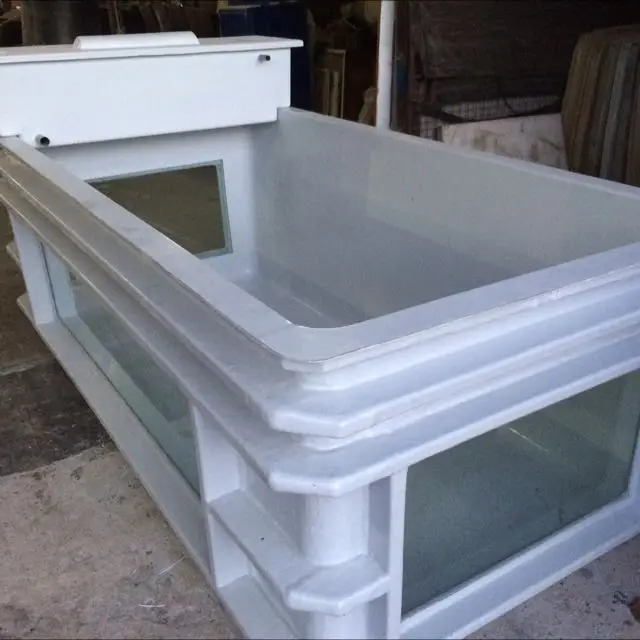 Professional Koi Pond Frp Fiberglass Fish Tank With