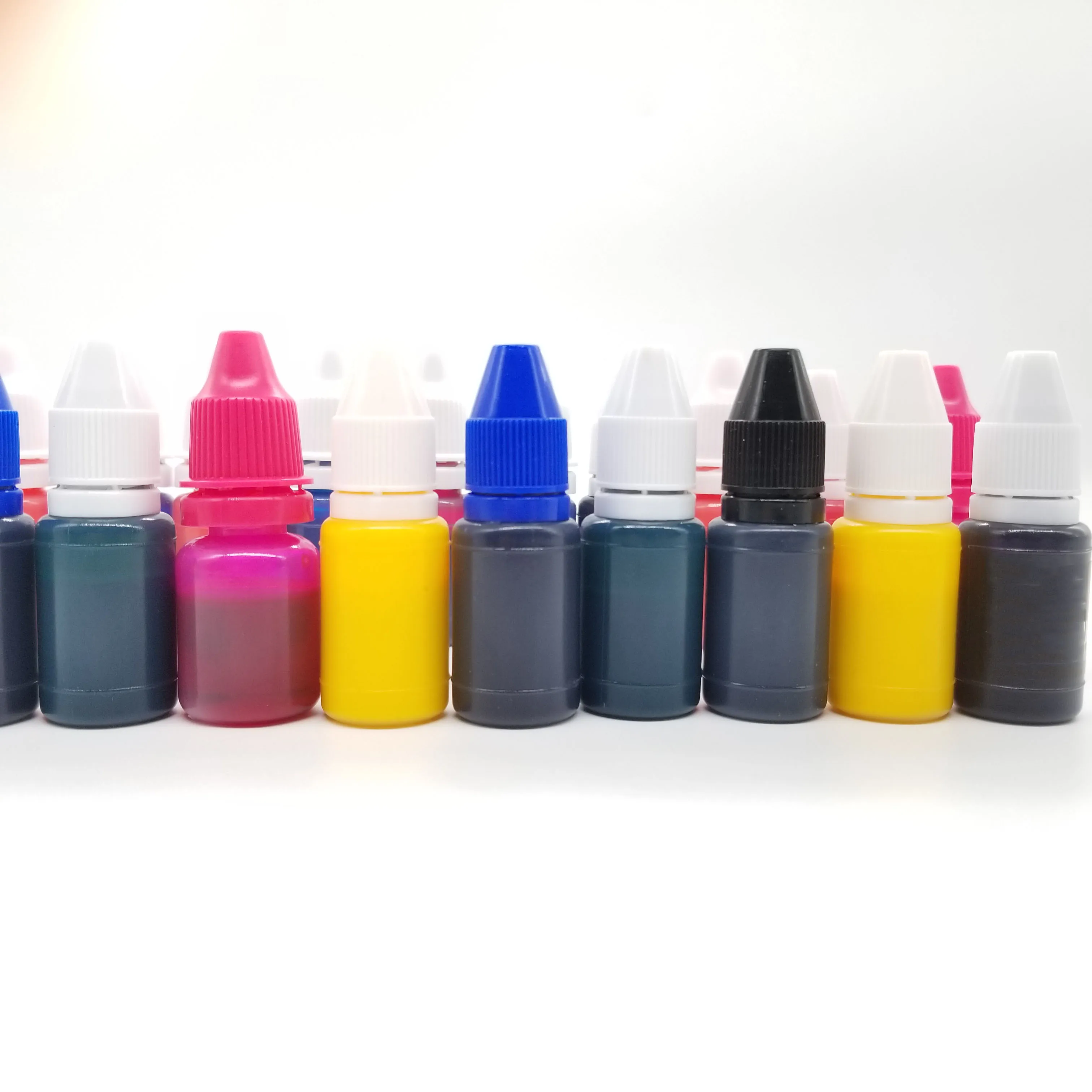 10ml 6ml Clothing Stamp Refill Ink For Kids Stamp Pad Bottle Packing