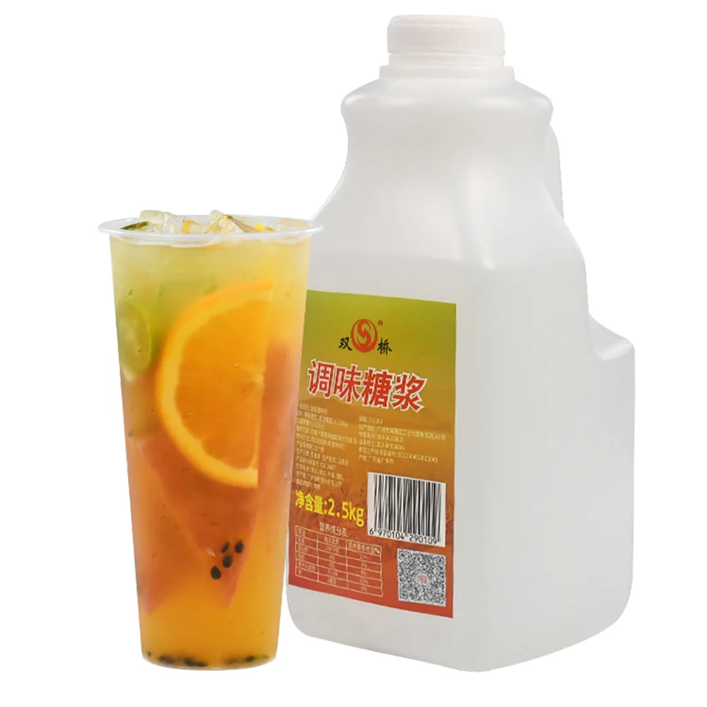2.5kg Syrup Flavor Food Grade Sweetness Milk Tea Flavor Syrup For Milk