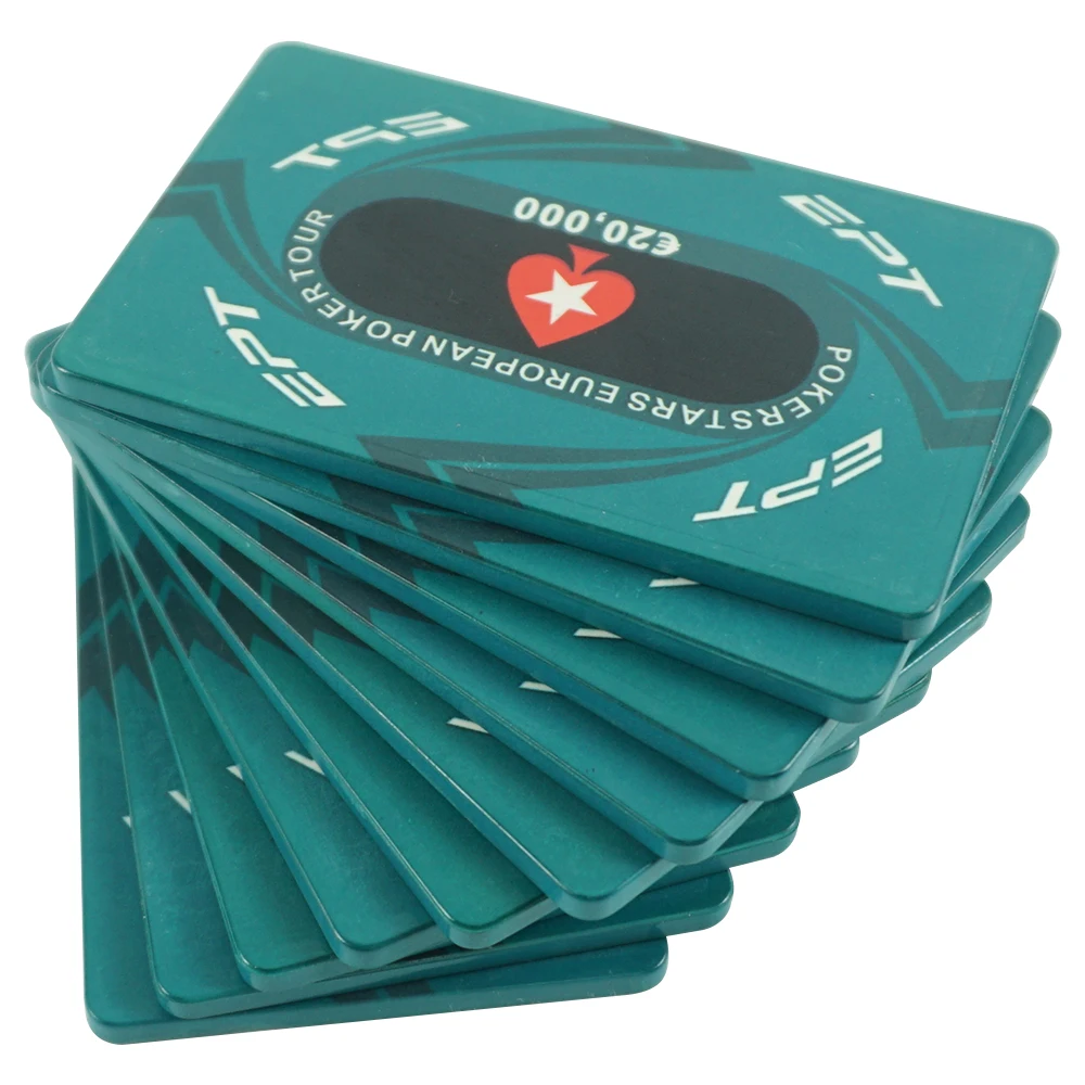 Ept Rectangle Poker Chip Of Custom Ceramic Plaque Poker Chips Buy