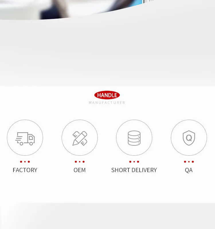 Factory direct 360 degrees rotating crescent lock for sliding window